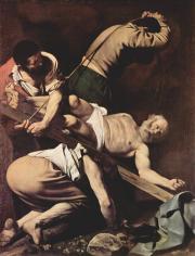 Caravaggio: Szent Péter keresztre feszítése